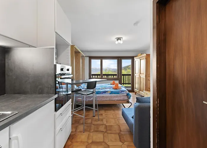 公寓 Arnica 2 - 2 Pers - Piscine 南达